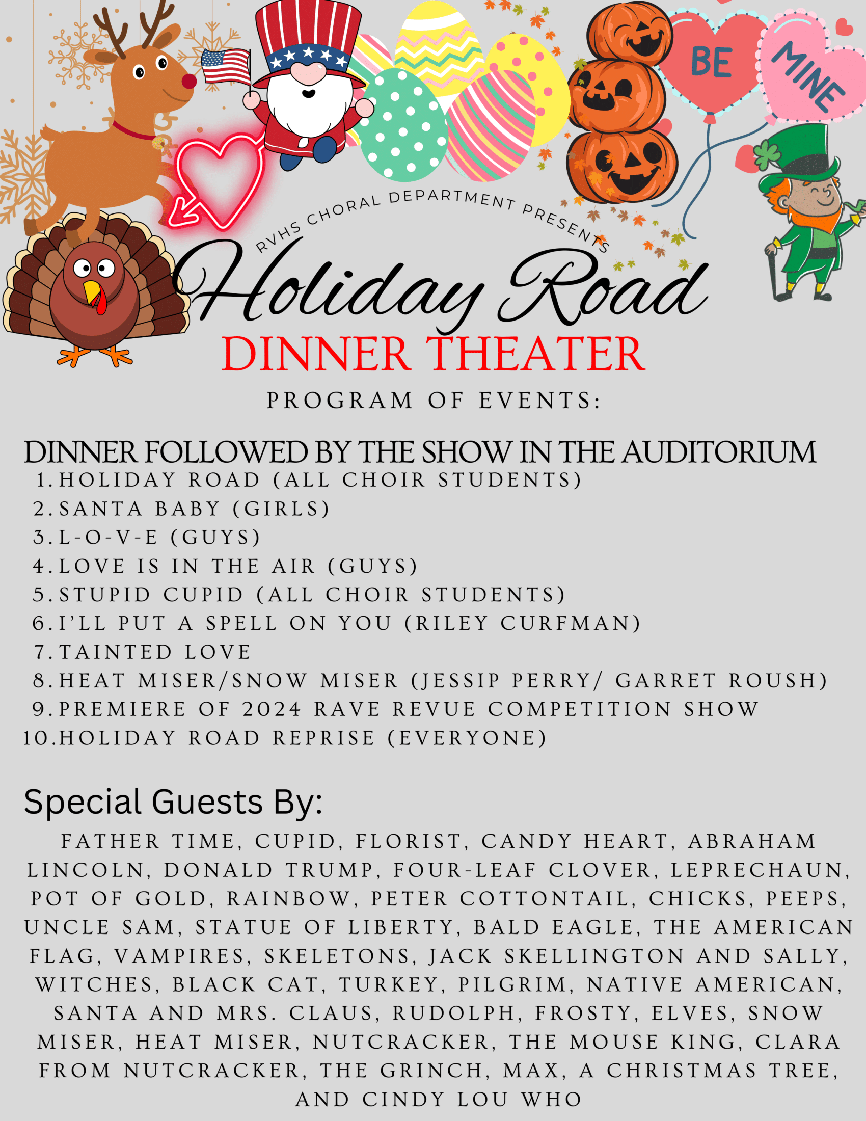 Dinner Theater Program